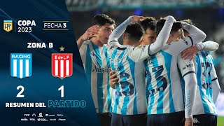  Fecha 3 false resumen de Racing - Estudiantes