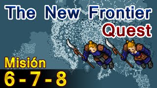Tibia: Mission 6, 7, 8 - The New Frontier Quest
