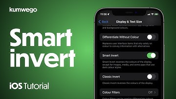 How to use smart invert colours on your iPhone