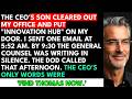 The CEO's Son Took My Office. I Made the Entire Contract Disappear.
