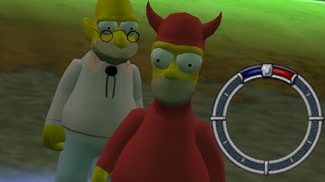 The Simpsons Hit & Run - Alien "Auto"topsy Part III Completed with No Hits