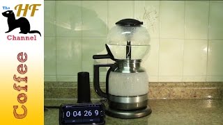 Making Coffee with the KitchenAid Siphon filter