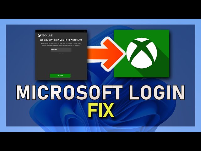 Fix Microsoft Account Login Issue on Xbox App - YouTube