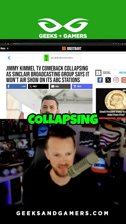 Jimmy Kimmel Comeback Collapsing