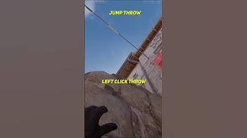 Long Huge Smoke From Second Mid CS2 Inferno #shorts