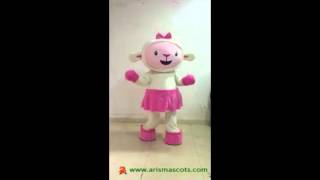 Adult  Lambie From Dr Mcstuffins Mascot Costume Cartoon mascot costumes for sale