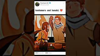 Konhamaru And Hanabi Cutest