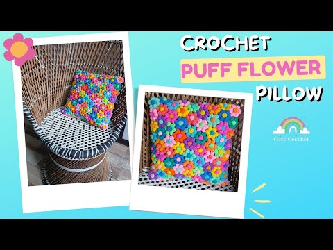 Crochet Puff Flower
