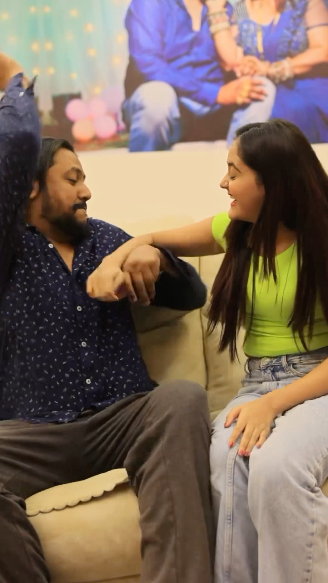 Papa Meri Jaan ko best friend banaya to ye ho gaya #bindasskavya #shorts