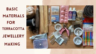 Class 2-Basic Materials Required For Terracotta Jewellery Making | Terracotta Jewellery Making Tools
