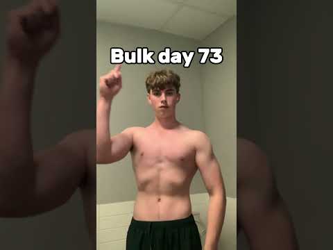 Bulking gym progress
