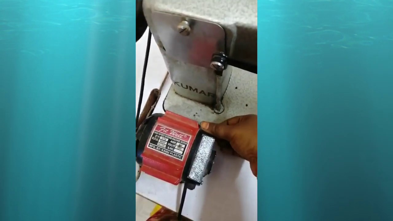 How to fix slow running Sewing machine motor YouTube