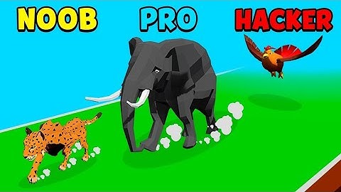 Animal Transform Race - Epic Race 3D || Level 33-40