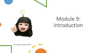 HMD 226 Module 9 Intro Video