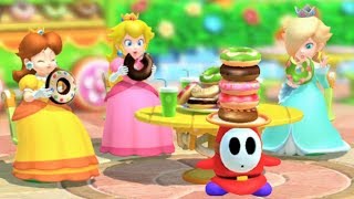 Mario Party 10 - Daisy Vs Peach Vs Rosalina - Whimsical Waters