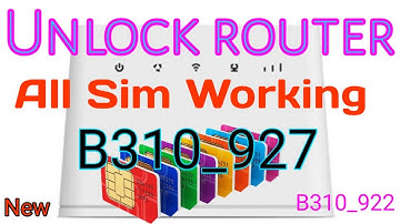 How To Unlock Huawei Router B310s_927 | how to unlock Huawei 4g router, unlock  b310s firmware.