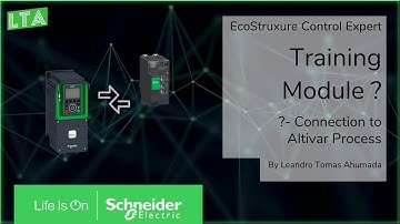 Control Expert Training - Mx.x Modicon M580 Connection with Altivar Process