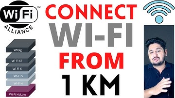 Wi-Fi Range 1KM | WiFi HaLow