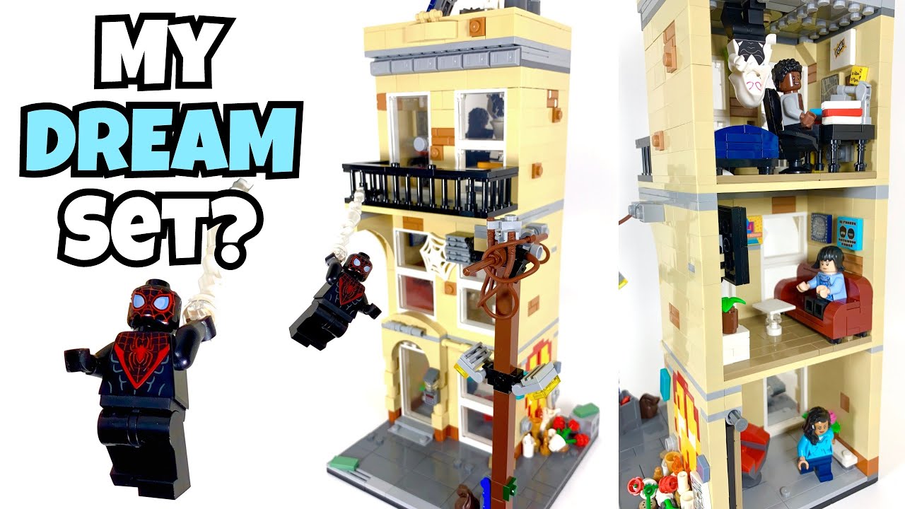 The SpiderMan Set LEGO NEEDS to Make! Miles Morales’ Apartment