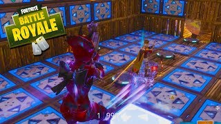 EPIC BOUNCE ROOM BATTLE! - Fortnite PLAYGROUND Mode!