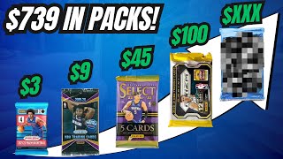 The Prize Goes Up With Every Pack!! 14 Random Basketball Packs for $739