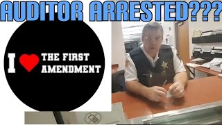 AUDITOR ARRESTED OUTSIDE CHICAGO! RECORDING IS NOT A CRIME.