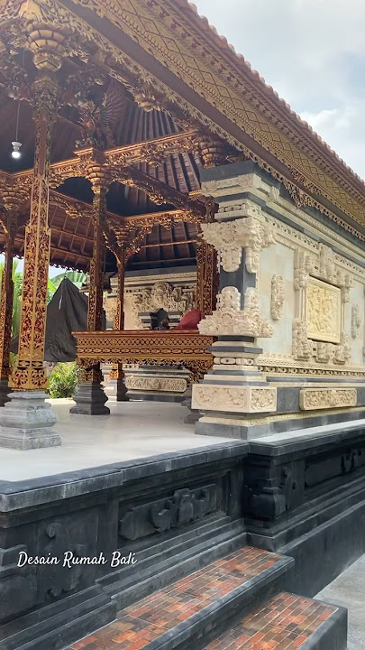 Rumah Adat Bali | bale Saka ulu Full Tatto