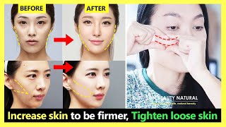 Only 6 Mins Increase Skin And Fat On Face How To Plump Up Face Tighten Loose Skin To Be Firmer