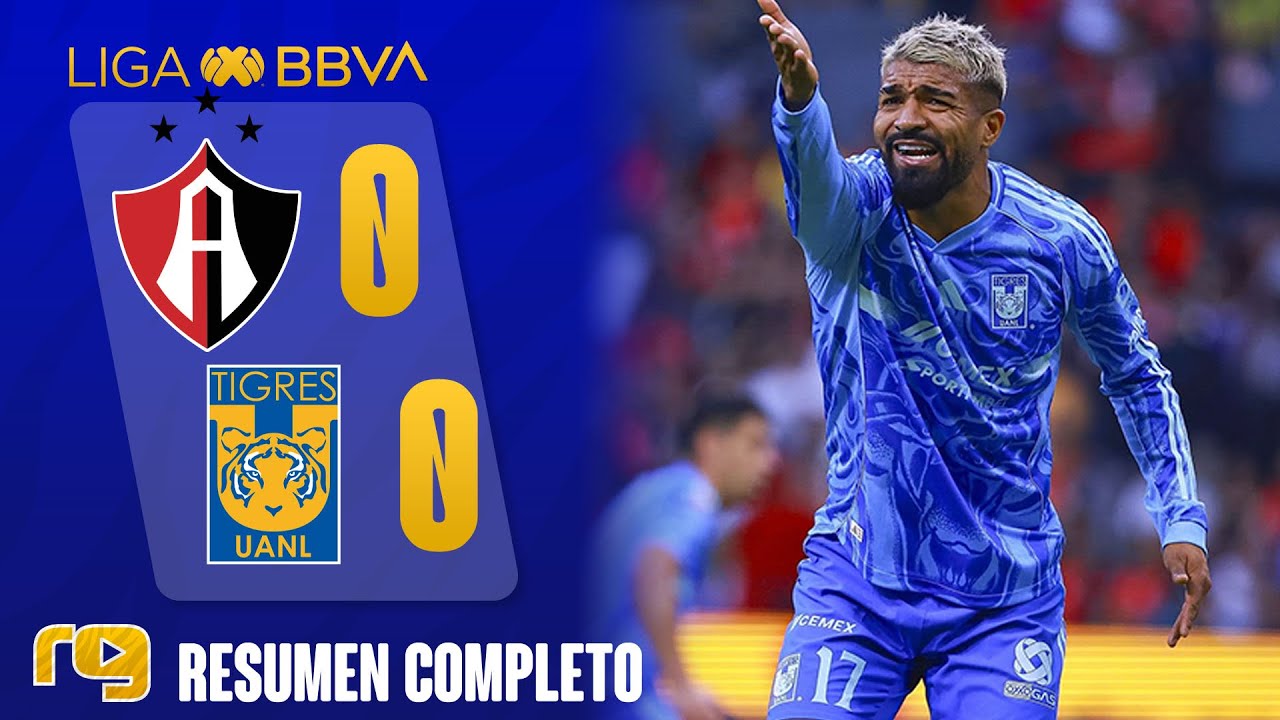 LA POLÉMICA DEL ATLAS VS TIGRES 0-0 | RESUMEN | LIGA MX CLAUSURA 2026 ...