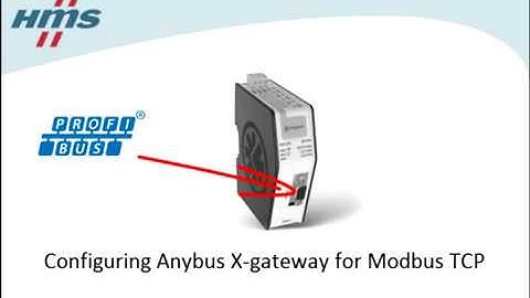 Настройка шлюзов Anybus X-Gateway Modbus TCP Master/Client