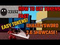 BOKU NO ROBLOX | GHASTLYSWORD 2.0 SHOWCASE + HOW TO GET CANDIES FAST! | EASY CANDIES