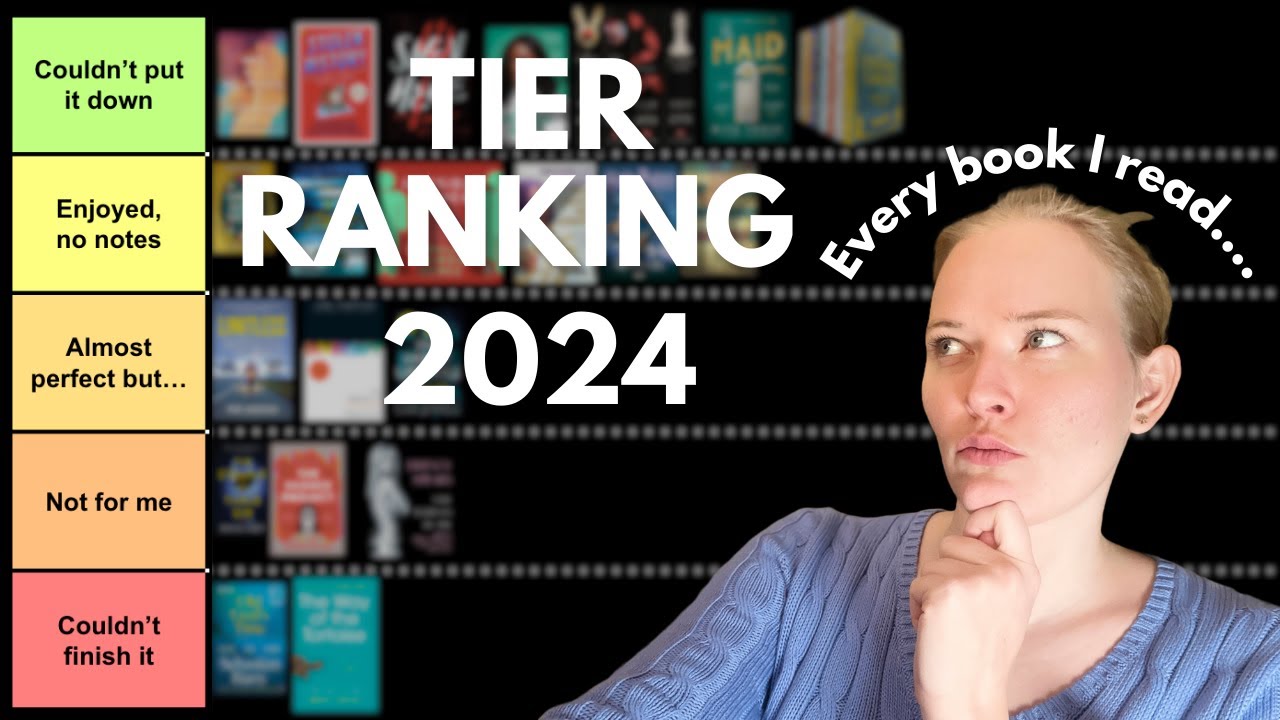Book Rinking Ranking EVERY BOOK I read this year... 📚 - YouTube