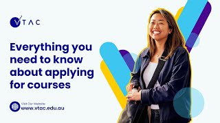 2025 webinar: Applying for courses