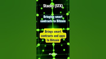 STX  bringing Smart Contracts to Bitcoin