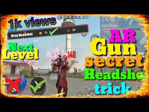 👺AR Gun HEADSHOT Tricks AR Guns Top Headshot Tips & Tricks In Free Fire😠