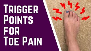 Trigger Points for Toe Pain - Massage Monday 469 Profile