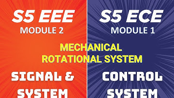 MECHANICAL ROTATIONAL SYSTEM