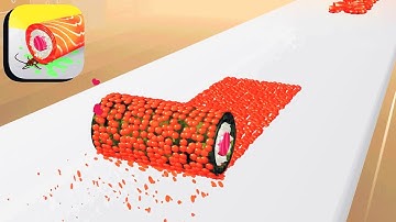 Sushi Roll 3D - Cooking ASMR | Use Headphones for Better Experience #gaming #asmr
