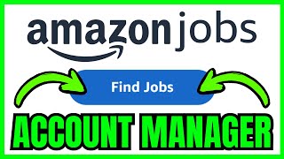 How To Get ACCOUNT MANAGER JOBS In Amazon (QUICK & EASY) 2026