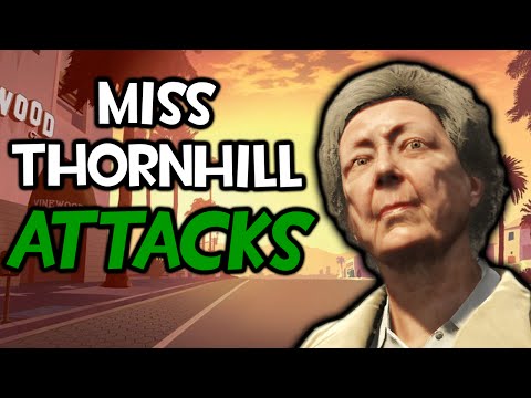 GTA5 - MISS THORNHILL ATTACKS!! -The Jaboody Show