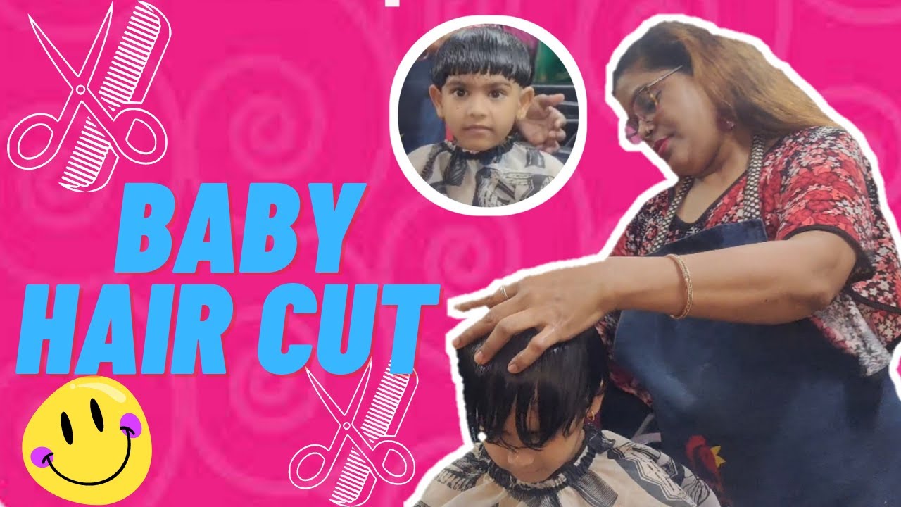 Baby Haircut Full Tutorial || Apsara Beauty parlour || Shahnaz qureshi ...