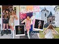 ERAS TOUR NASHVILLE VLOG ⭐️ rain show, last minute FLOOR SEAT, bluebird cafe, Love Story castle, etc