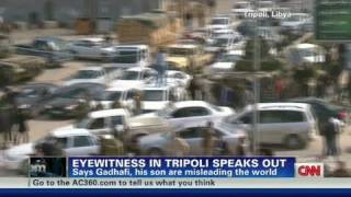 CNN: Libyan: Tripoli 'not normal'