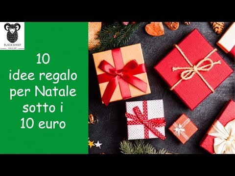 Idee regalo sotto i 10 euro