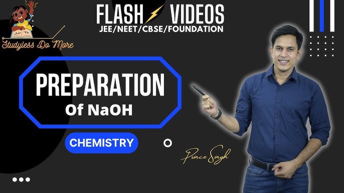 Sodium Hydroxide - Structure, Preparation, Applications & Properties -  Chemistry - Aakash Byjus