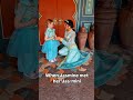 When Jasmine met Jas-mini ♥️#DisneyWorld #DisneyParks