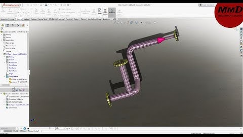 Solidworks - Pipe Routing 💥