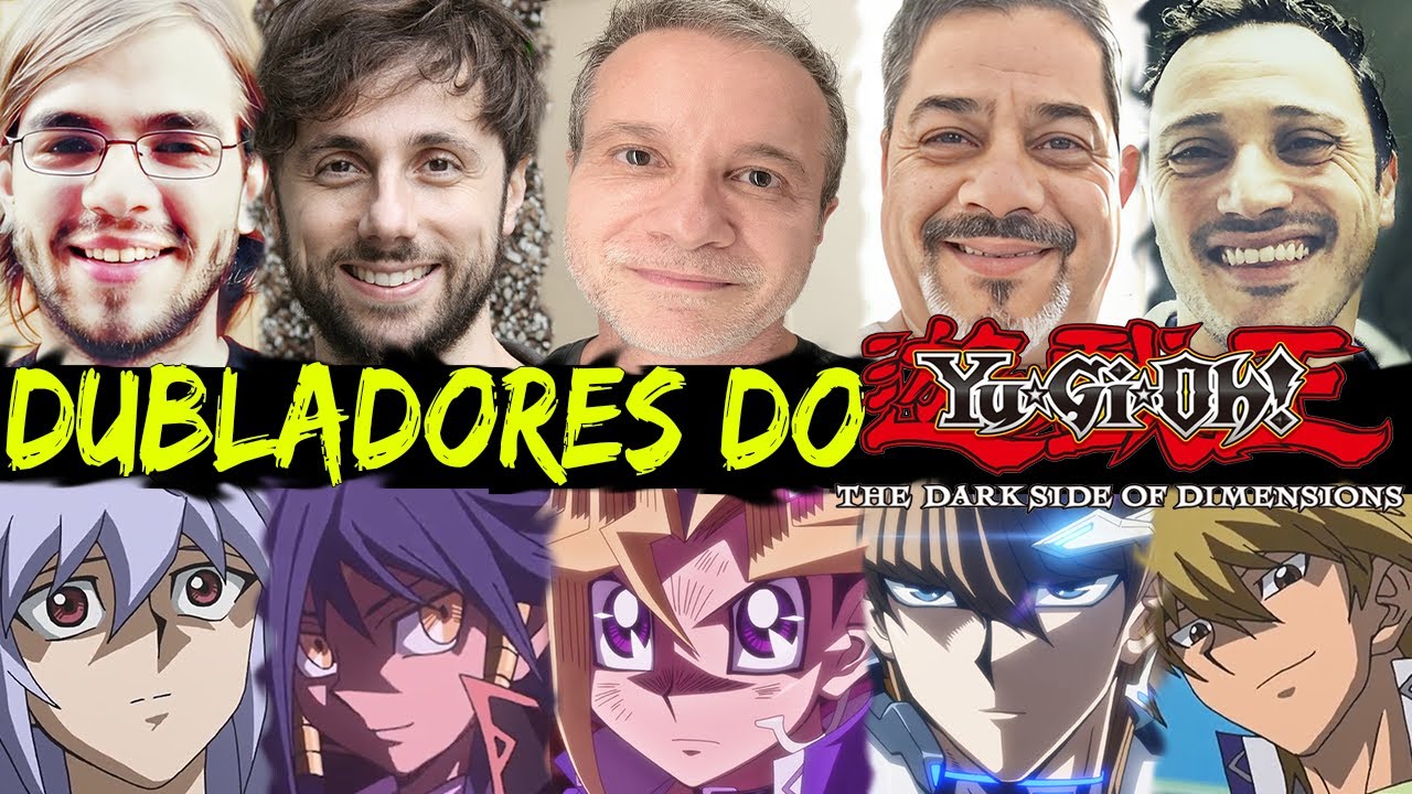 Todos os Dubladores Do Anime Yu-Gi-Oh! #yugioh #animes #dubladores #dublagem  #series 