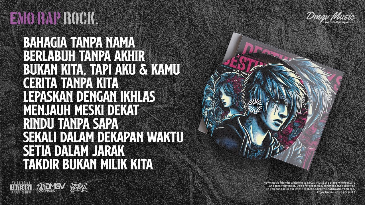 [Part 23] TAKDIR BUKAN MILIK KITA Full Album | Duet Vocal Emo Rap Rock #dmgvmusic