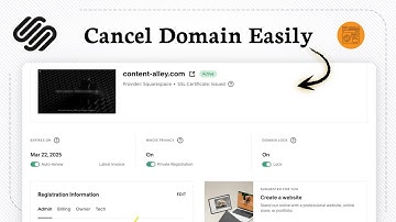 Hoe u een Squarespace-domein opzegt (einde abonnement)